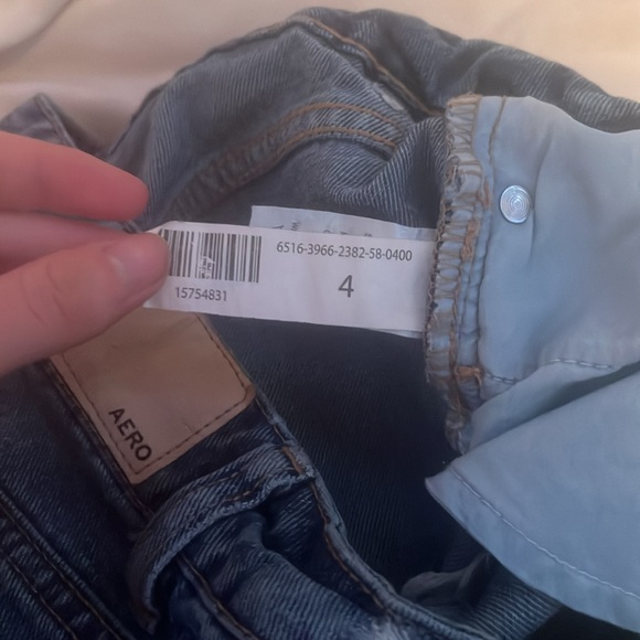 Blue high-rise wide leg, Aeropostale jeans - Picture 3 of 3